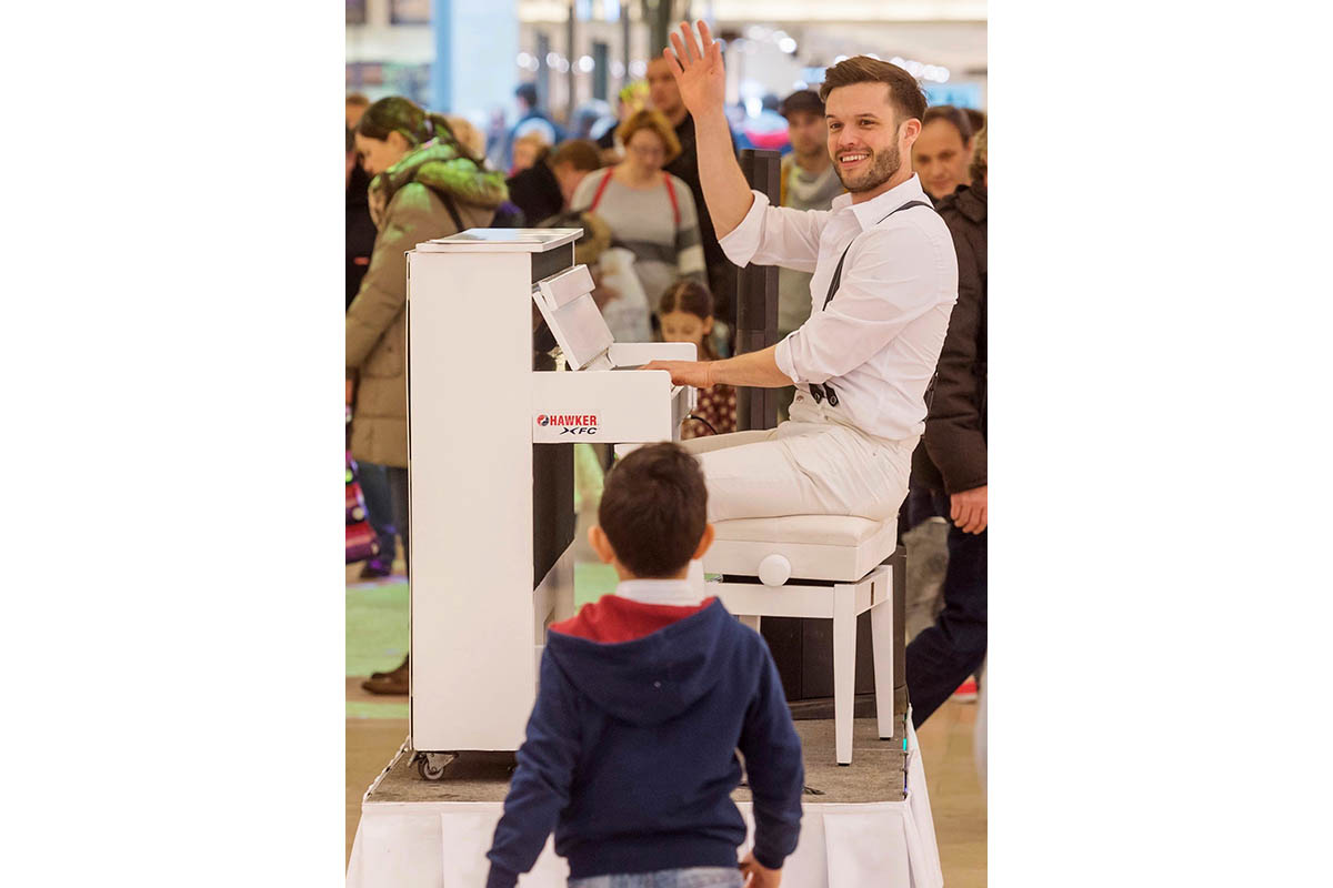 Mister Piano. Foto: Stadt Neuwied