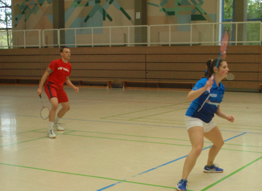 Melanie Schulz und Lucas Zimmermann vom BC Smash Betzdorf. (Foto: Verein) 