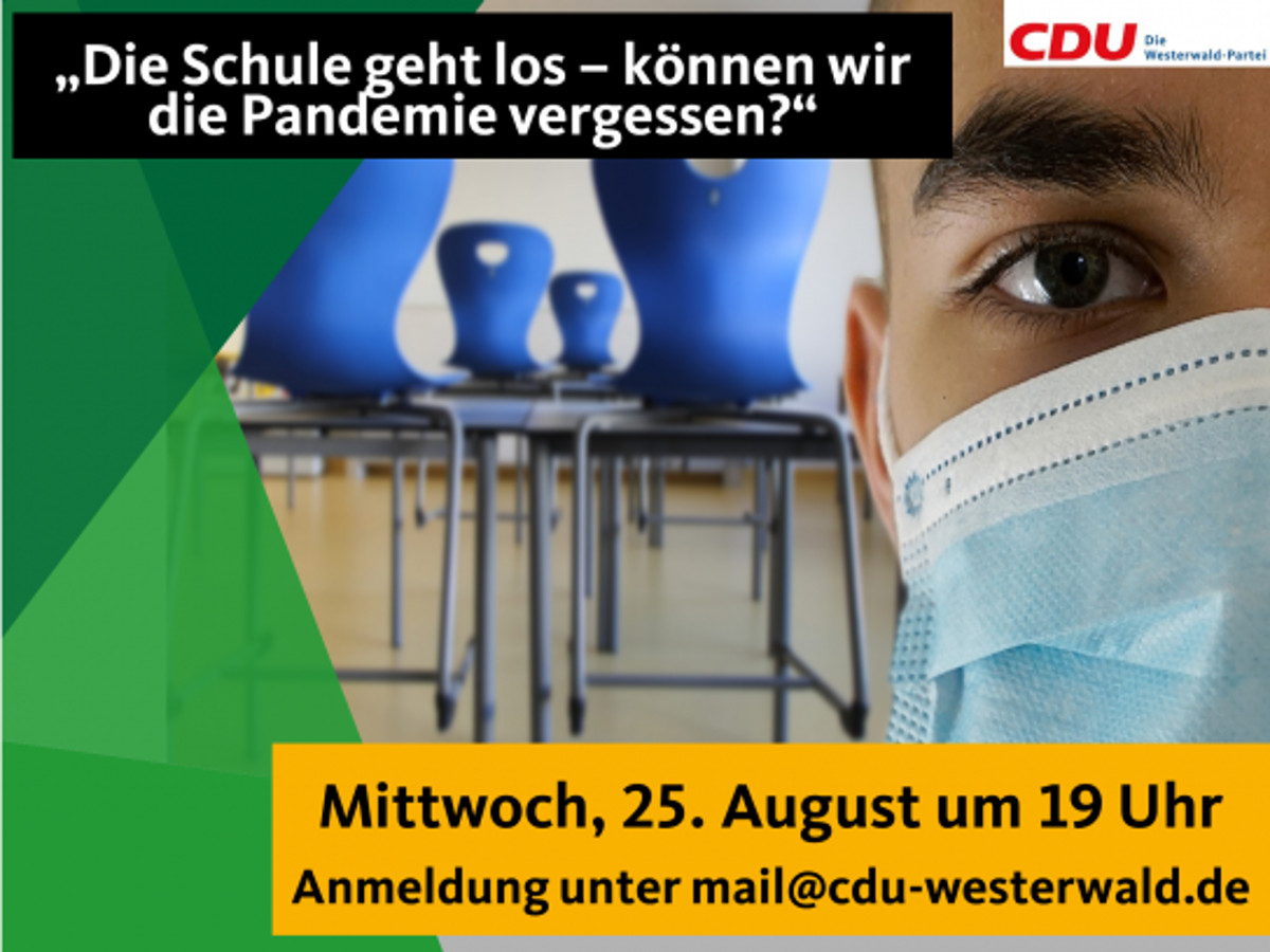 Die CDU-Kreistagsfraktion ldt zu einer Videokonferenz ein. (Grafik: CDU-Kreistagsfraktion)