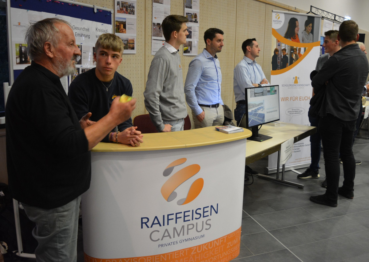 Die Snackbar des Raiffeisen Campus durfte sich ber eine Auszeichnung freuen. (Fotos: Wolfgang Rabsch)