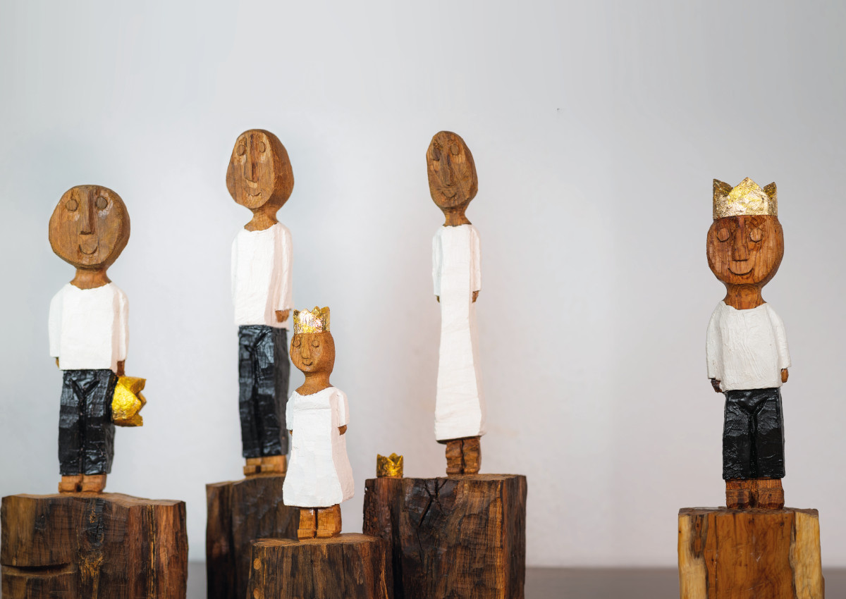 Die Knigsfiguren von Ralf Knoblauch sollen auch in Montabaur als Symbol fr die Menschenwrde dienen. (Foto: Privat)