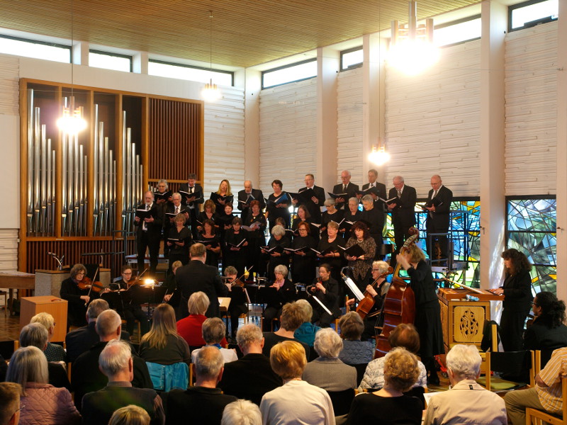 Die Dekanatskantorei Montabaur lud traditionell zur Musik zur Sterbestunde ein. Foto: Dr. Dirk Schawaller