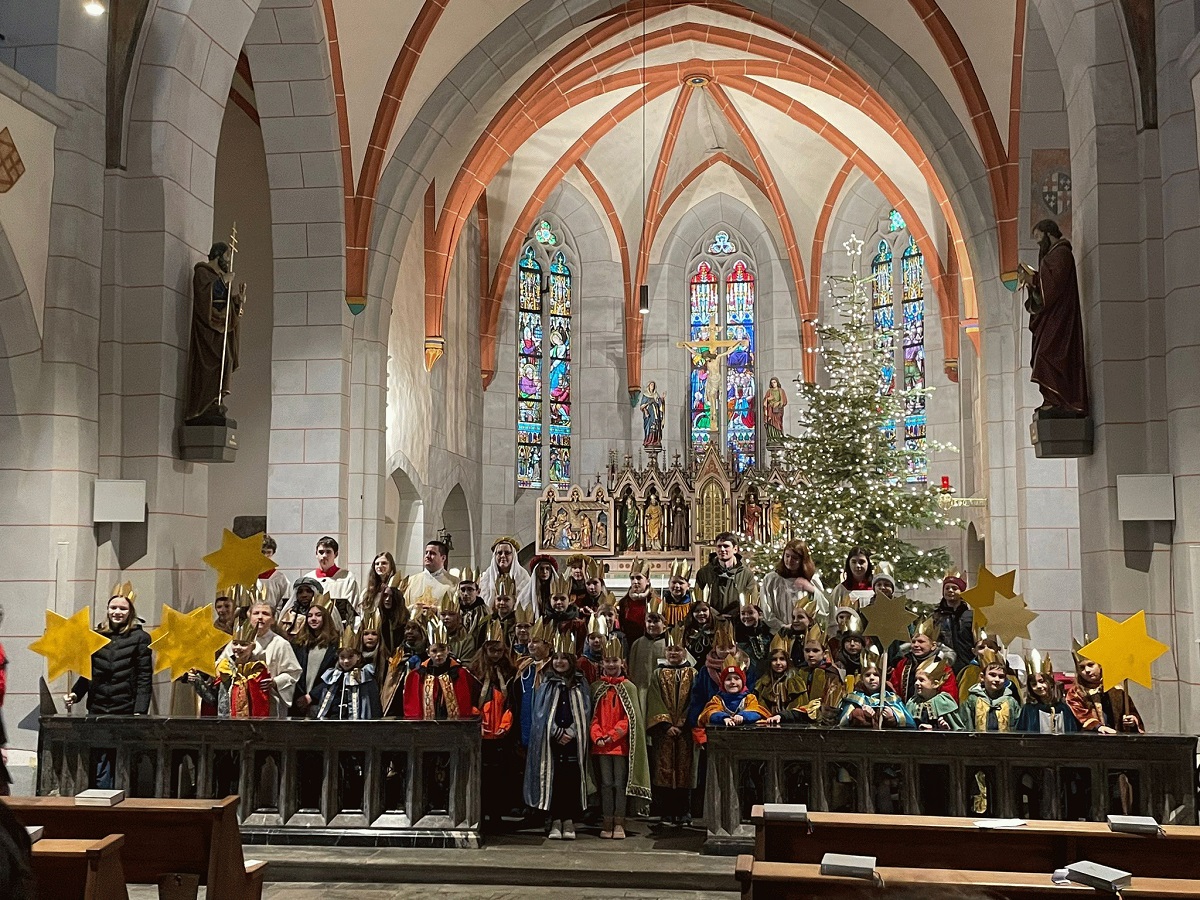 Die Sternsinger waren in Montabaur fleiig. (Fotos: privat)