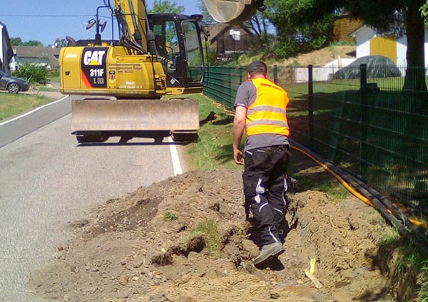 Im fnften Ausbaugebiet wurden durch die bauausfhrende Firma im Bereich Krumscheid/ Altenhofen diverse Munitionsreste gefunden. Foto: Kreisverwaltung