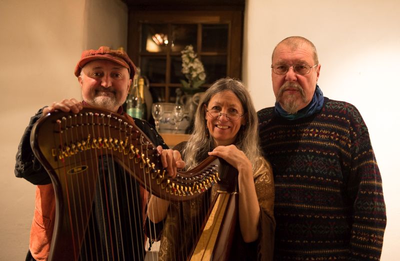 Musikalische Lesung mit dem Shamrock-Duo und Rolf Henrici. Foto: Veranstalter