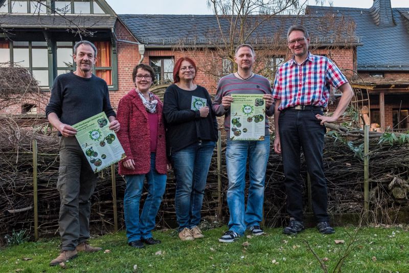 "Startschuss" fr das neue Projekt der NABU Gruppe Hundsangen: "Leben im Dorf - Vielfalt sorgt fr Vielfalt". Foto: NABU Hundsangen