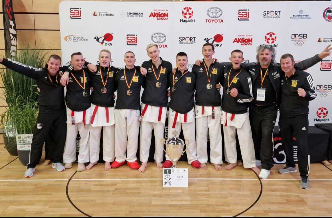 Karate Dojo Anhausen verteidigt Meistertitel der Bundesliga