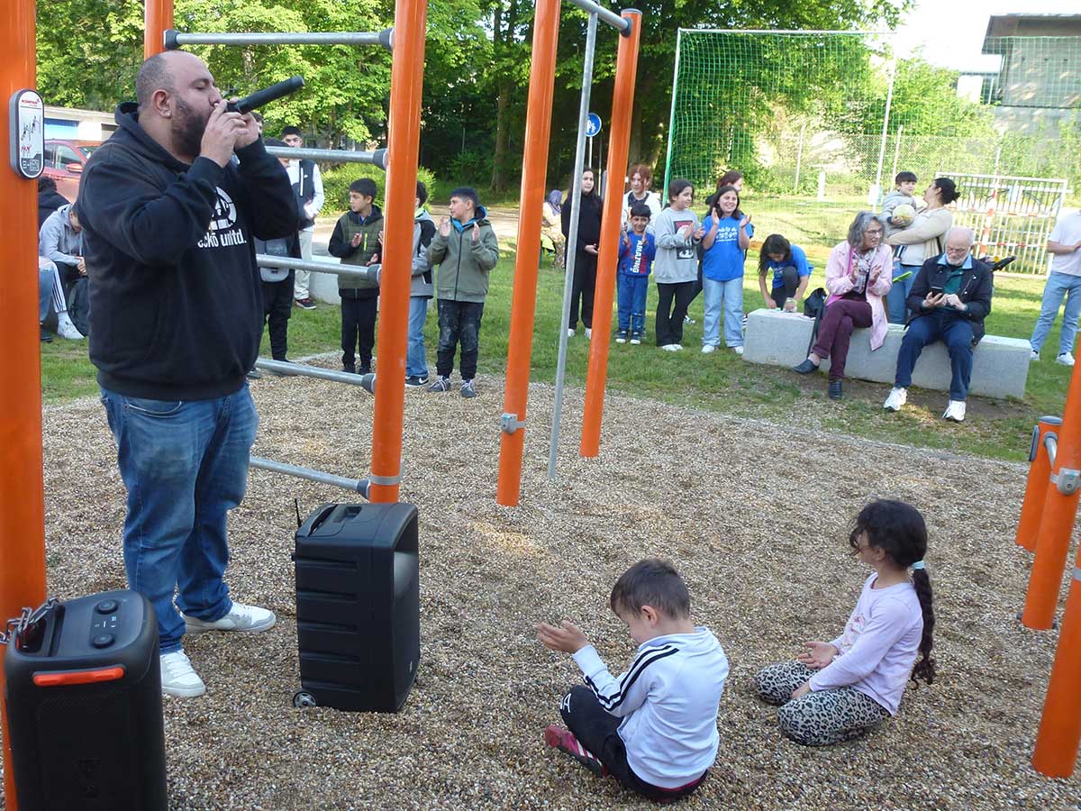 Die Einweihung war ein voller Erfolg. (Fotos: Jrgen Grab)
