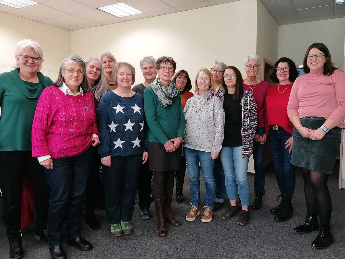 Ein toller Start ins neue Jahr: Das Team der Trauerbegleiterinnen im Neuwieder Hospizverein hat sich fast verdoppelt. (Foto: Beate Christ, Hospizverein)