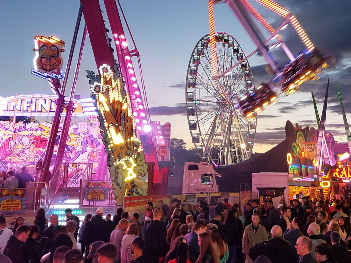 Heddesdorfer Pfingstkirmes: Big Bamboo, Pandora und ein brandneues Riesenrad