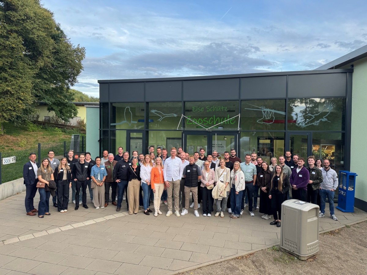 Rund 50 junge Unternehmer nahmen am Netzwerktreffen im Zoo Neuwied teil. (Foto: Frederik Fein/IHK Koblenz)