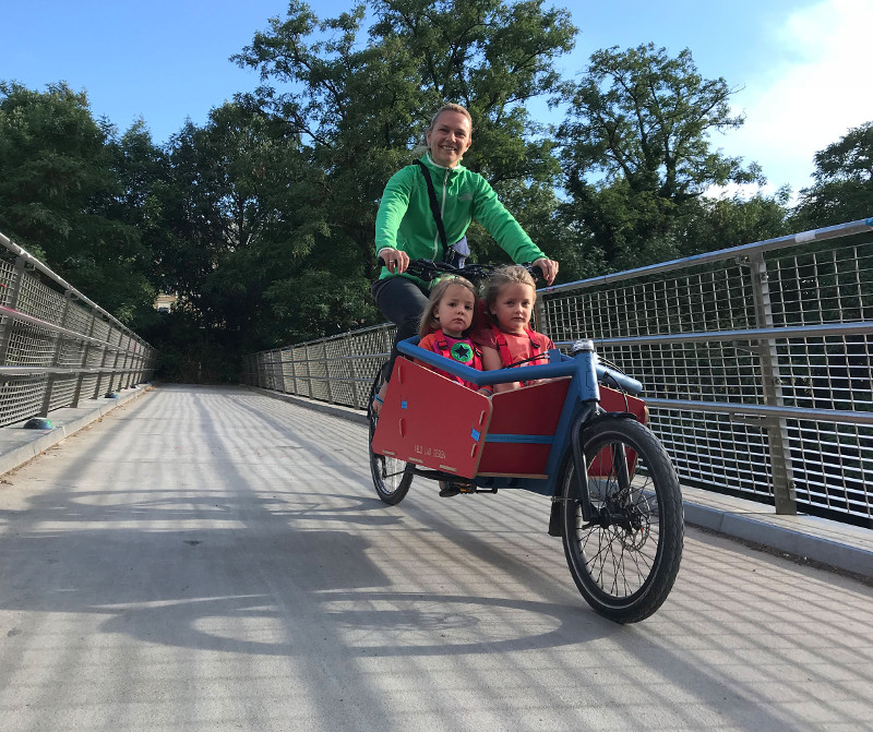 Die Einsatzmglichkeiten der eCargobikes sind vielfltig. Foto: Pressebro Neuwied