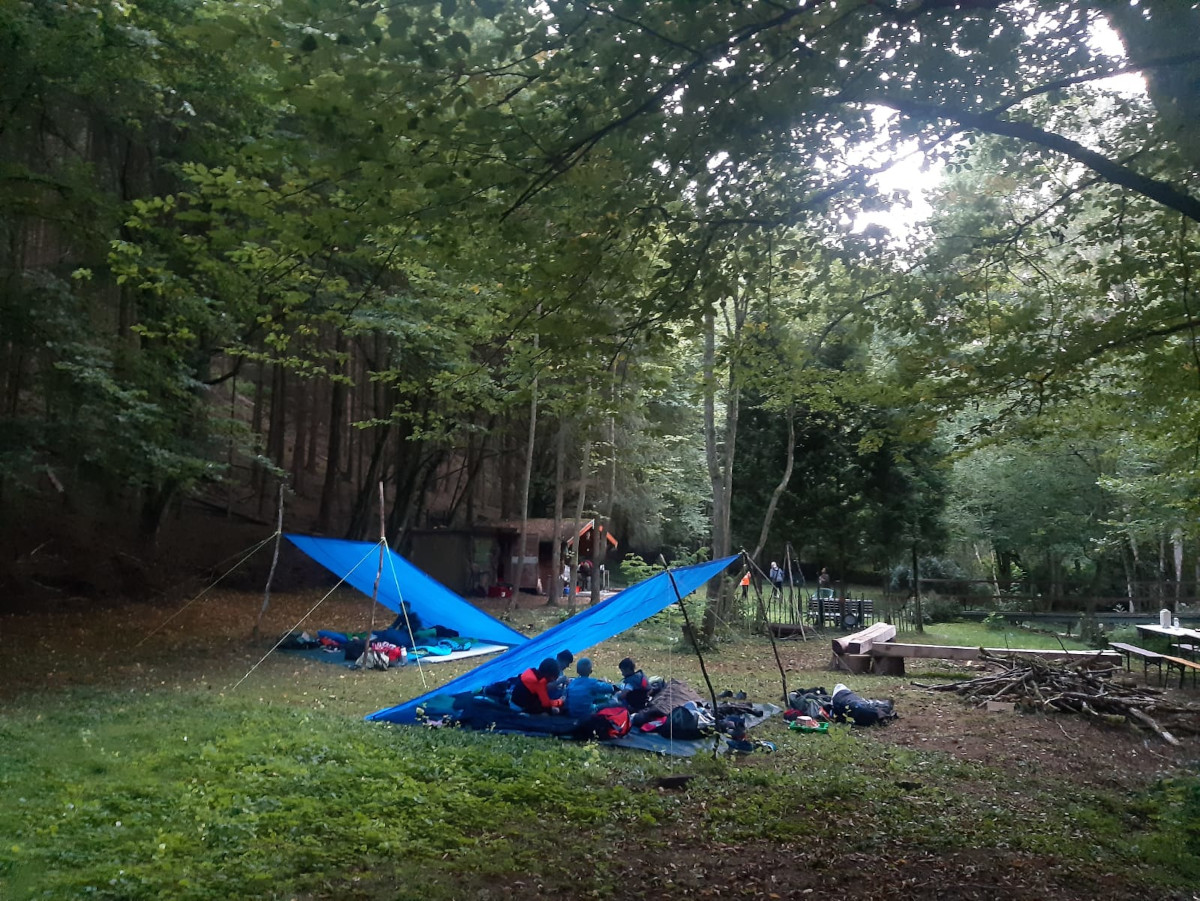 Abenteuer-Wochenende Biwak 2022: Adventure im Wald mit der Kreisjugendpflege