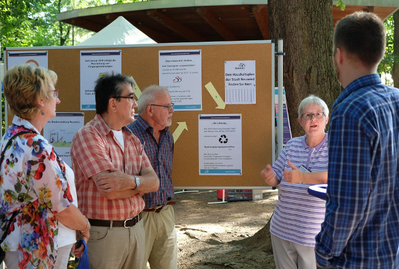 Verwaltung lud zur Versammlung in den Parkwald