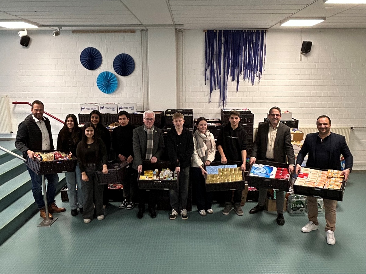 Gemeinsam helfen: Tafelprojekt der Nelson-Mandela-Schule Dierdorf setzt ein soziales Zeichen