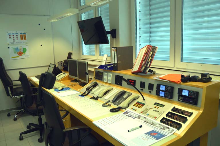 Symbolfoto: Feuerwehreinsatzzentrale im Gertehaus Neuwied. 
