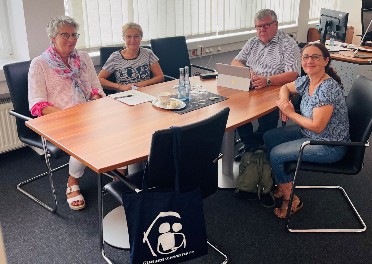 Arbeitsgesprch im Kreishaus mit den GemeindeschwesternPlus. (Foto: Kreis Neuwied)