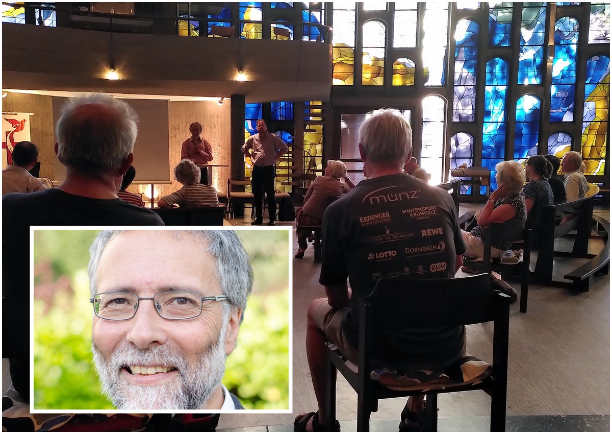 Christoph Bals sprach in der Offenen Gemeinde Heilig-Kreuz ber die Klimakrise. (Fotos: Privat)