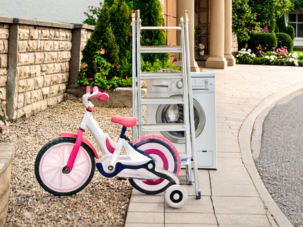 Abfalltipp Elektro- und Metallschrott (Foto: Laura Tries/Teile des Bildmaterials wurden mithilfe eines KI-Tools erstellt.)