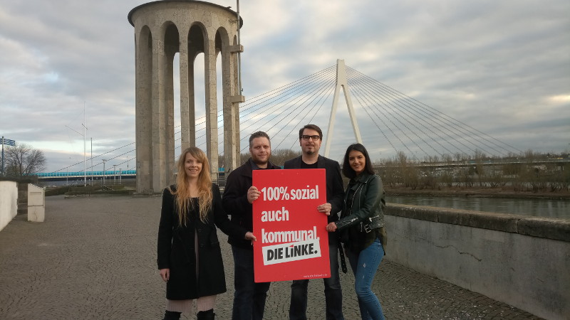 Von links: Melanie Bensberg, Bjrn Bensberg, Tobias Hrtling und Ronahi Ciftci (Tsiko Amesse fehlt leider aus gesundheitlichen Grnden). Foto: Privat 
