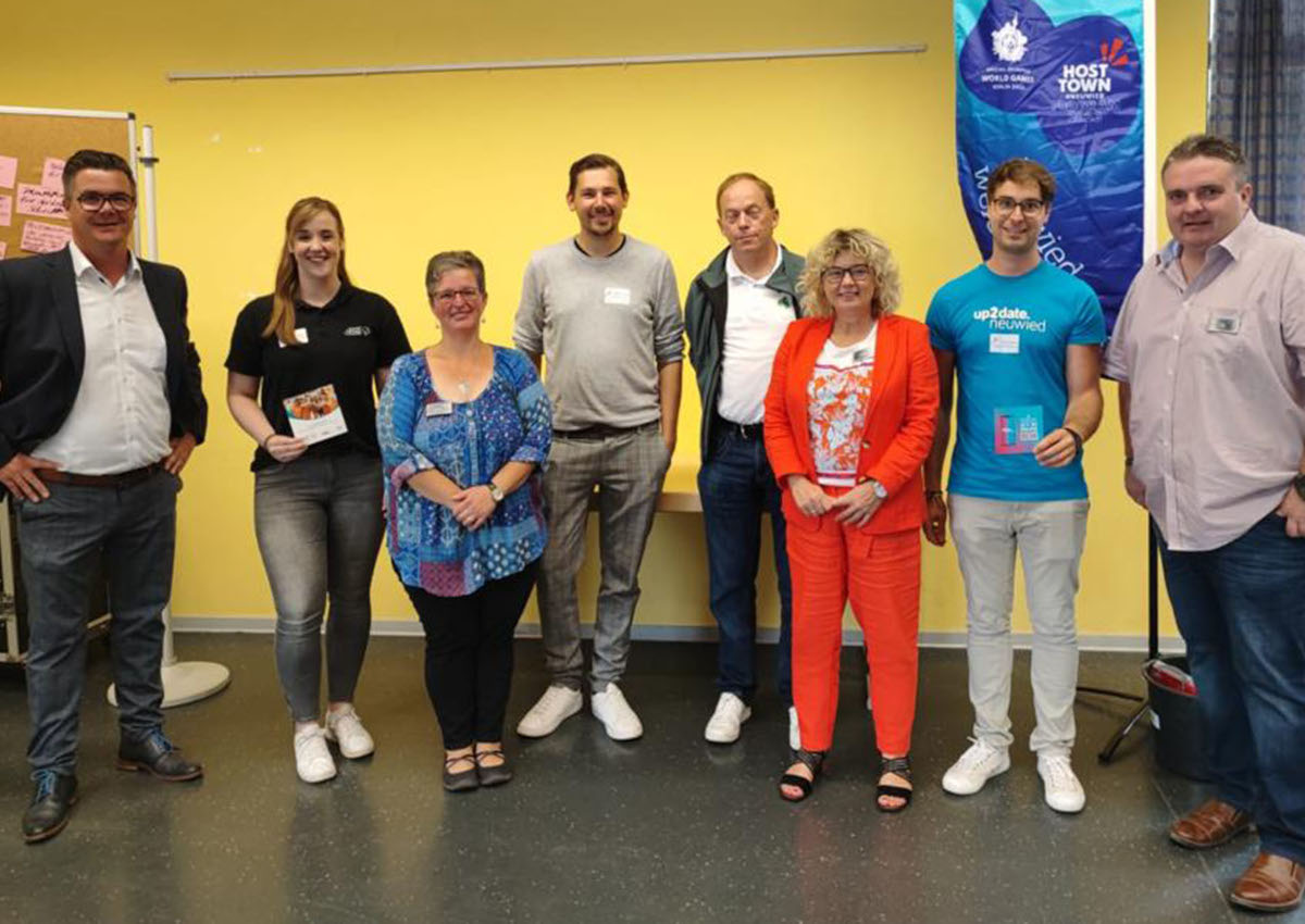 Teilnehmer und Veranstalter freuten sich ber die gute Resonanz zur ersten Neuwieder Sportkonferenz. (Foto: Stadt Neuwied)