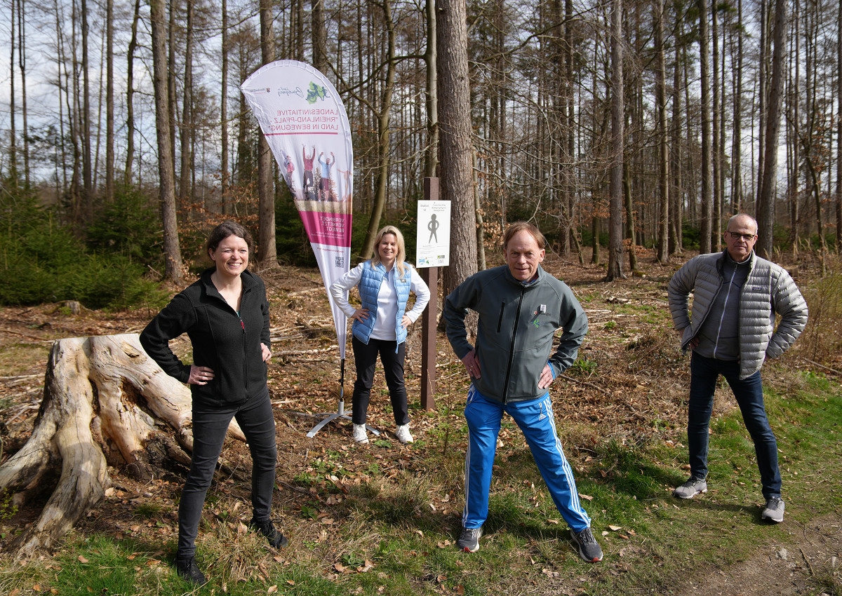 Kostenlos und nachhaltig Sport treiben in Neuwied: Trimm-dich-Pfad am Wanderweg NR 2 erffnet
