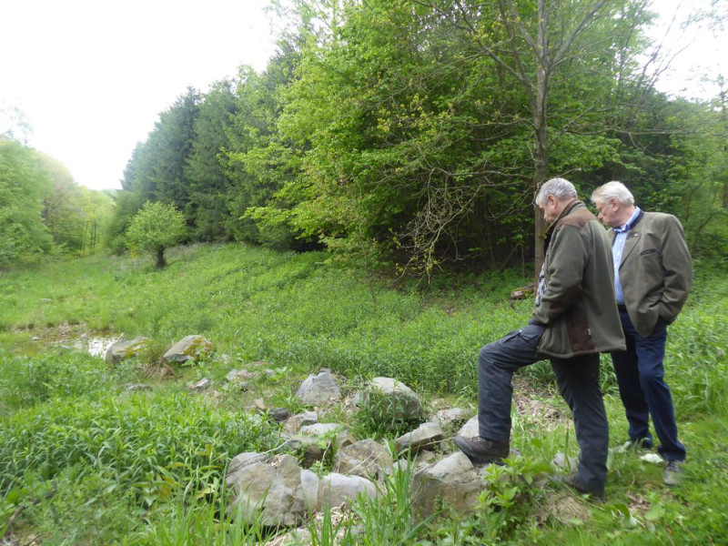 Der Kreiswaldbauernverein war auf der Deponie Fernthal unterwegs. Foto: Privat