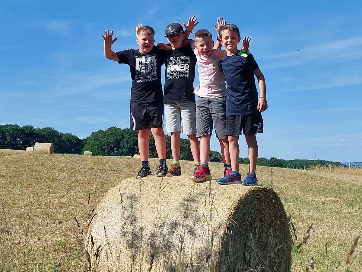 Spiel und Spa beim Sommercamp. (Foto: DJK Gebhardshain-Steinebach)