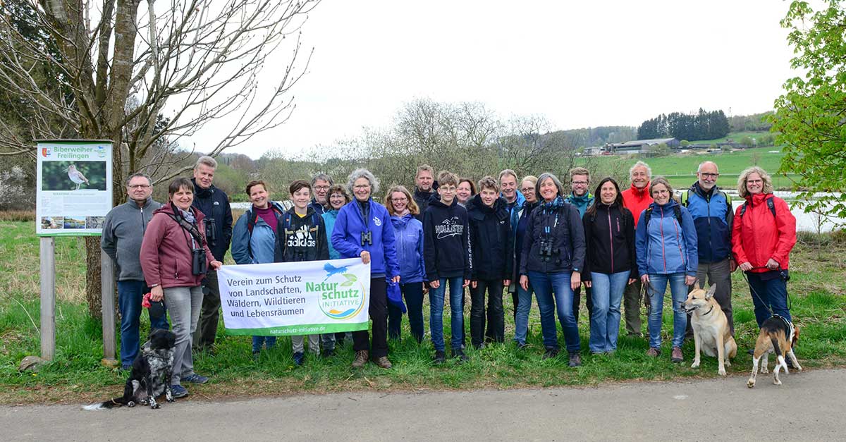 Mit der Naturschutzinitiative (NI) auf den Spuren des Bibers