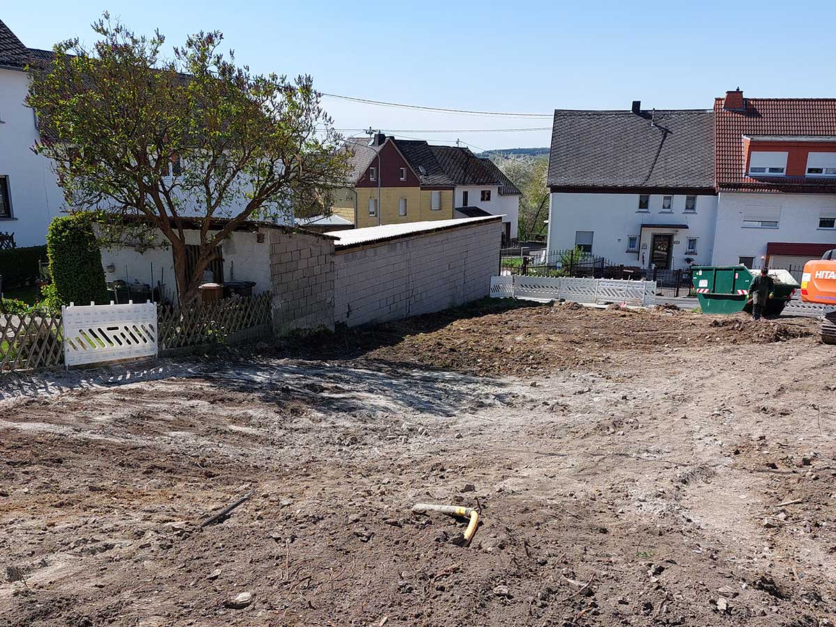 Caan: Es ist (fast) geschafft - Rckbau des Hauses Brunnenstrae fast fertig