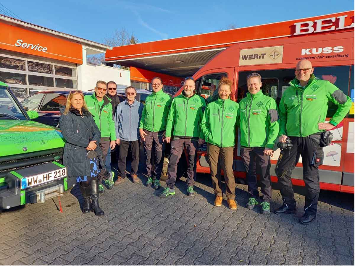 Hachenburger Frischlinge: Rallyeteam gibt Gas fr Ukraine