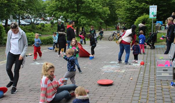 Spieleparty in Hhr-Grenzhausen. (Foto: Zweite Heimat)