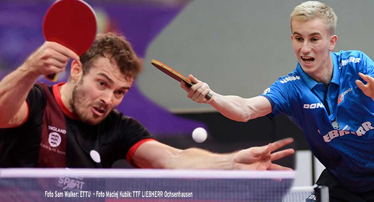 Sam Walker links und Maciej Kubik rechts (Foto: TTC)
