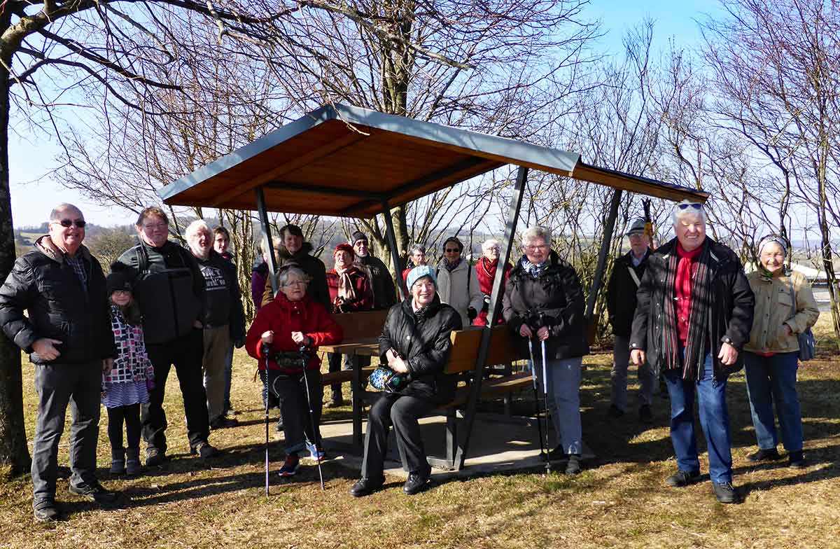 Der Westerwaldverein Bad Marienberg startete in die Wandersaison. (Foto: Ingrid Wagner)