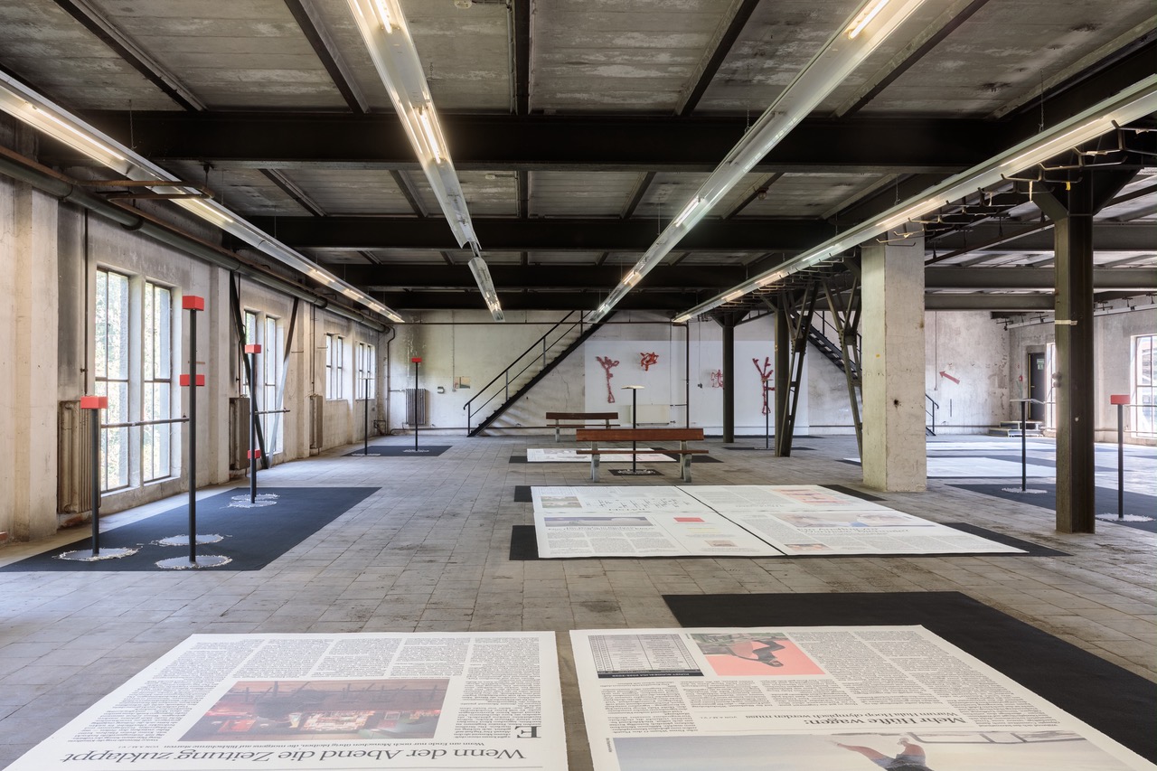 Finissage der Ausstellung "Klammer auf: Wir" in Neuwied