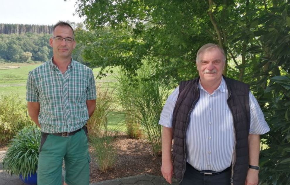 Sowohl Horst Klein (rechts) als auch Mirko Mller sehen sich keinen weiteren Bewerbern um die Positionen des Ortsbrgermeisters und des Ortsvorstehers gegenber. (Foto: hak)