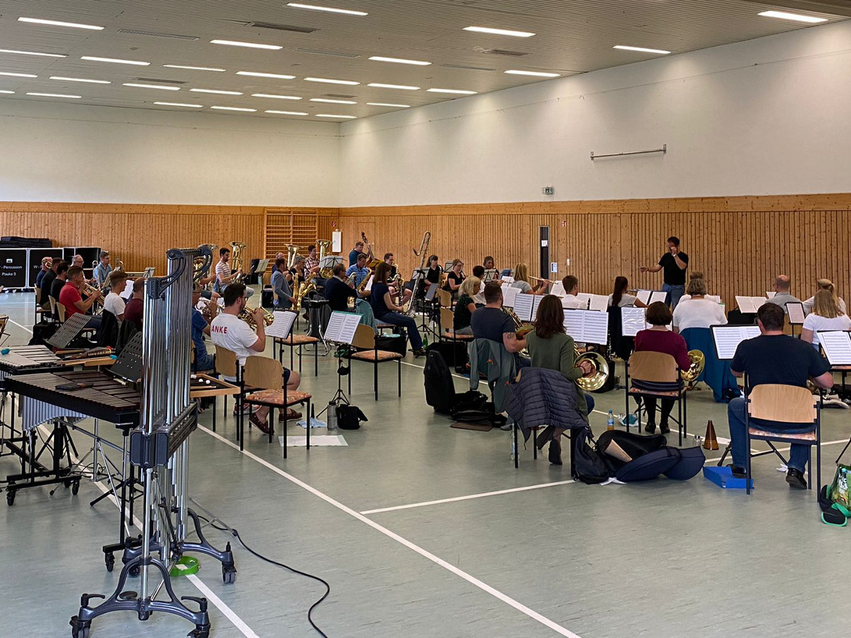 Blserphilharmonie im Kreis Altenkirchen probte erstmals