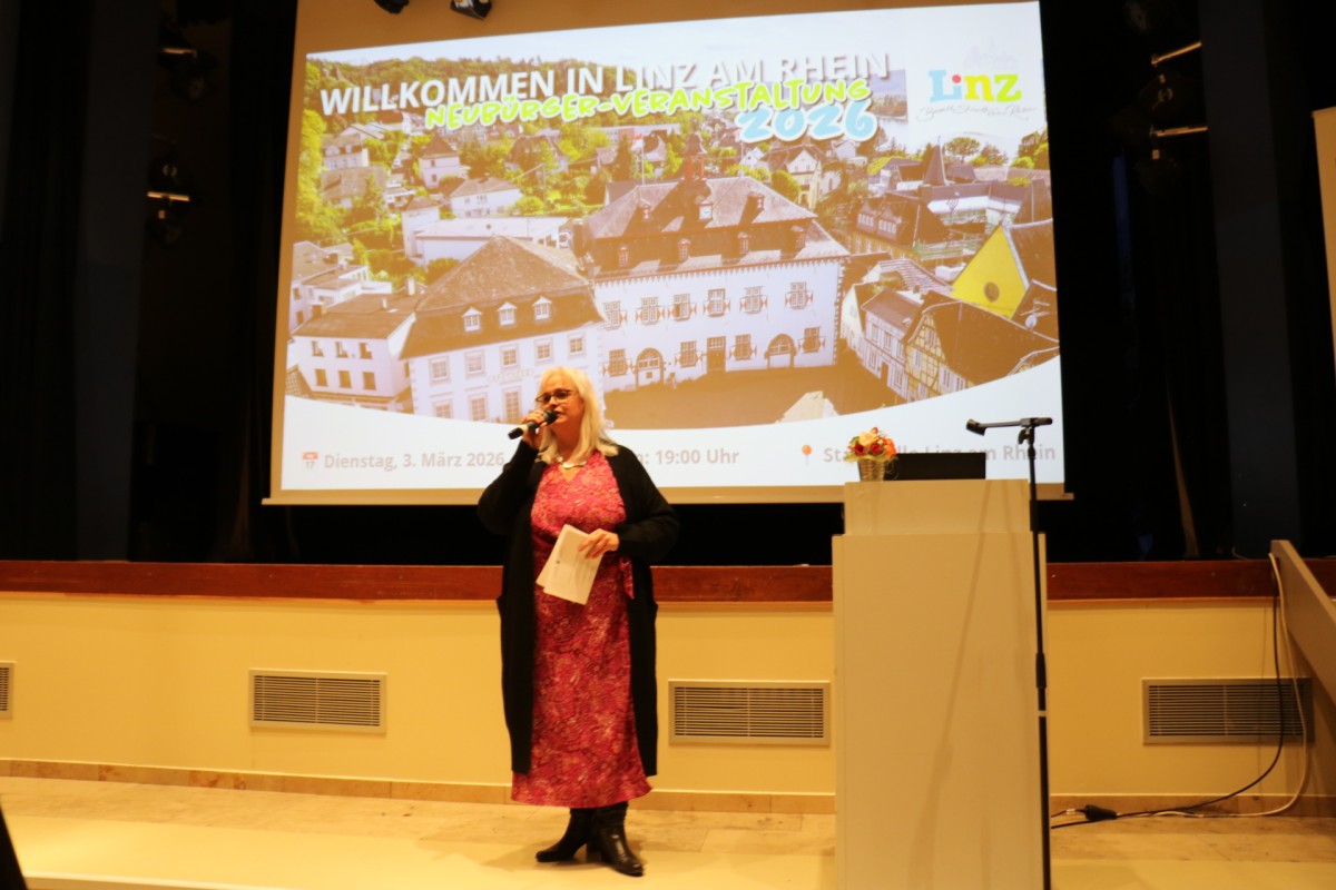 Neub�rger-Willkommensveranstaltung der Stadt Linz am Rhein (Fotos: Katharina Frings/Tourist-Information Linz)