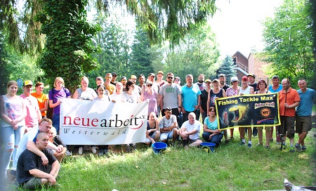 Aktionstag des neue arbeit  e.V. am Angelteich