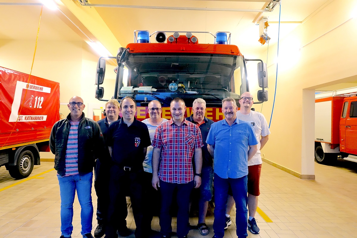 Jahreshauptversammlung des Frdervereins der Freiwilligen Feuerwehr St. Katharinen e.V.