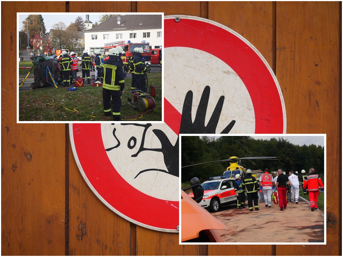 Etwas mehr Respekt vor den Helfern, bitte! (Symbolfoto / Fotos: Archiv Feuerwehren)