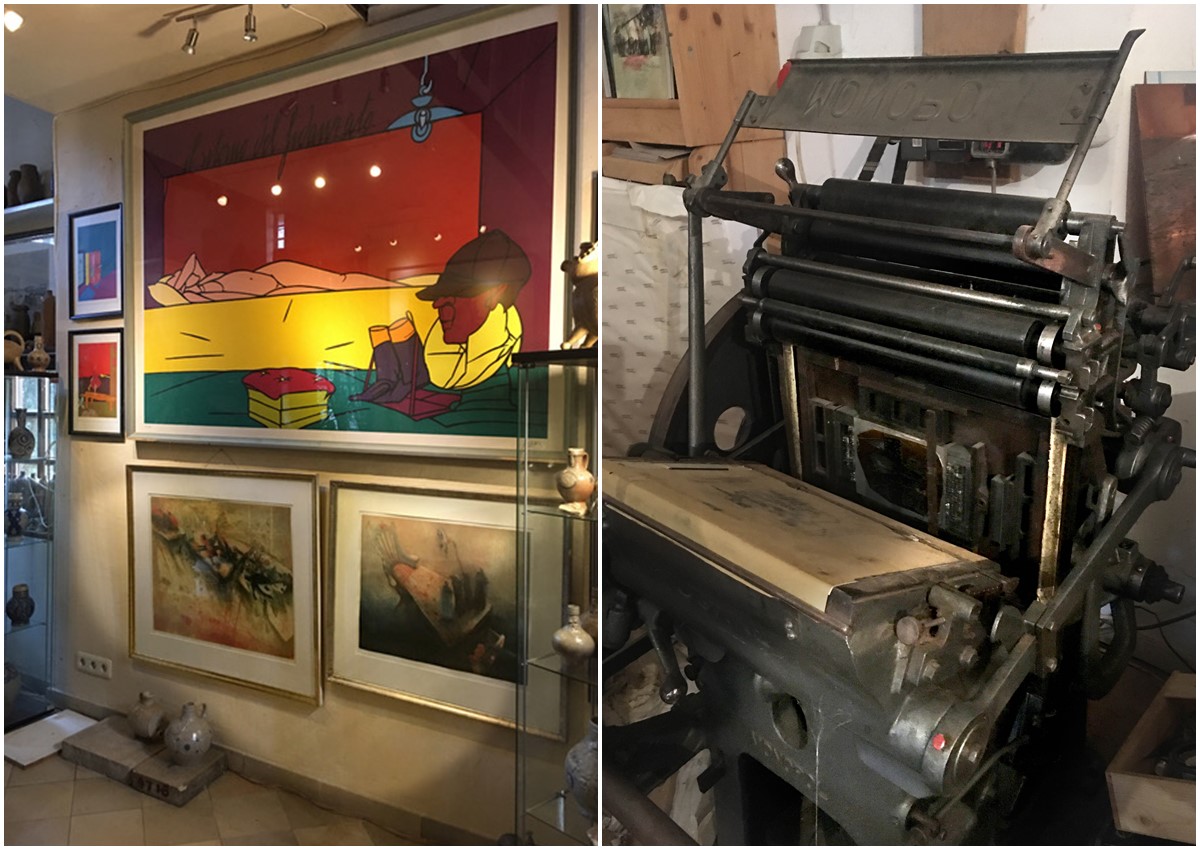 Grafiken und alte Drucktechniken: Galerie der Blattwelt in Niederhofen stellt aus