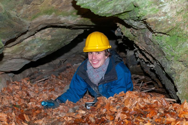 Im Einsatz fr Fledermuse im Westerwald