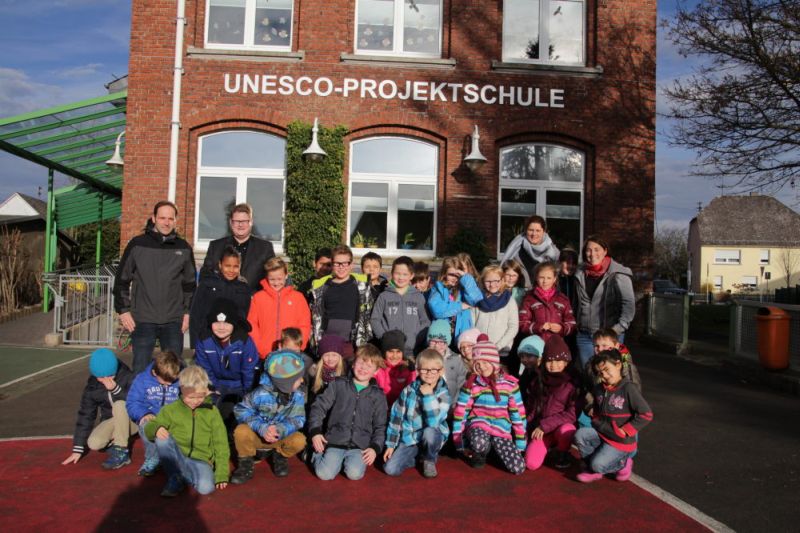 Ralf Seekatz beim Besuch der Grundschule Norken. Fotos: Ralf Seekatz