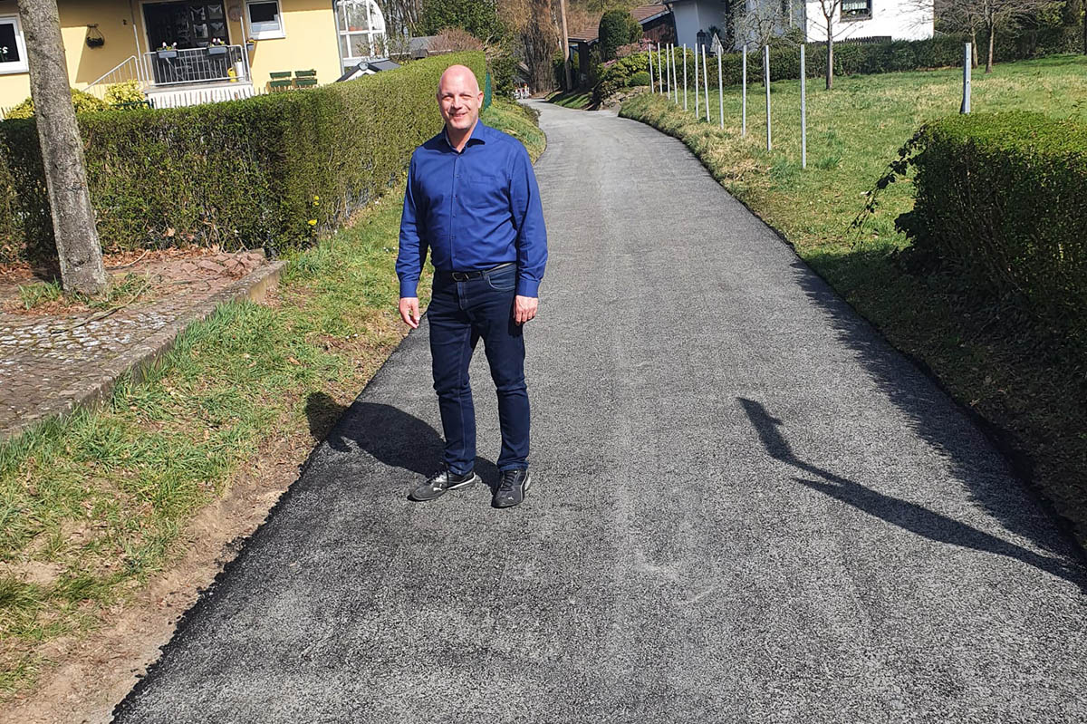 Sanierung der Vierwindener Strae in Windhagen