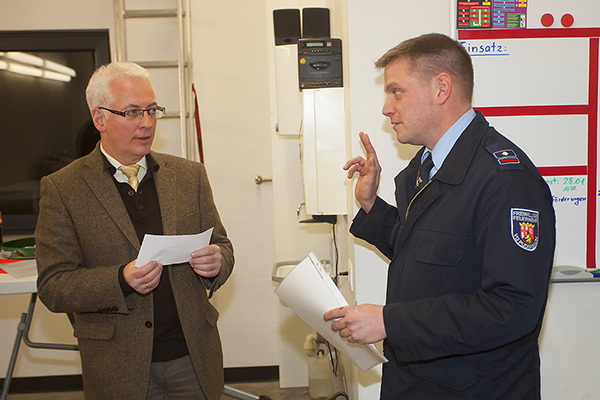 Peter Reusch ist neuer Wehrfhrer in Oberdreis. Fotos: Feuerwehr VG Puderbach