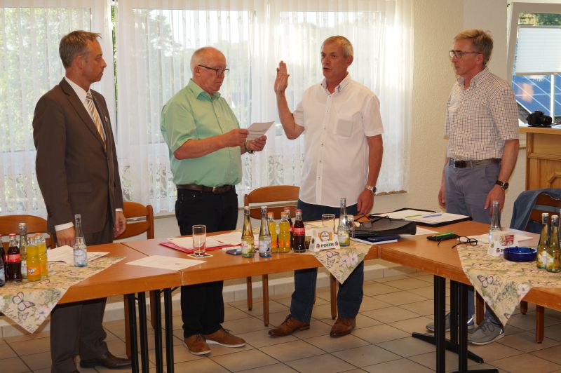 Konstituierende Sitzung des Ortsgemeinderates Oberhaid 