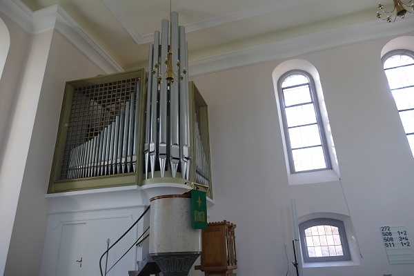 Die sanierte Orgel (Fotos: ma)