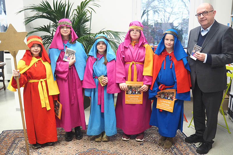 Sternsinger zu Gast im Rathaus Bendorf