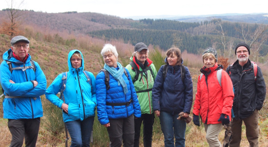 Mudersbacher DJK wanderte zum Start ins Jahr 